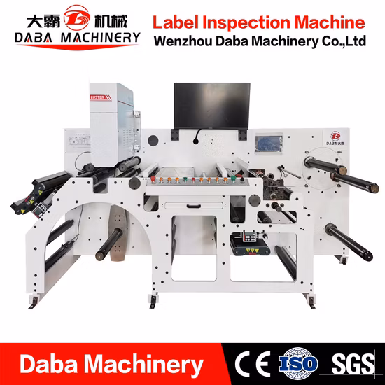 Machine d'empilage de collecte de feuilles d'inspection automatique de papier d'étiquette